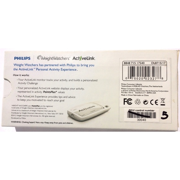 Philips WeightWatchers ActiveLink Activity Tracker NEW - Picture 2 of 2